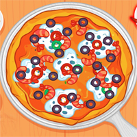 Free online html5 games - Cutezee Disney Princesses Pizza Party game 