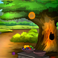 Free online html5 games - Ancient Forest Donkey Rescue game 