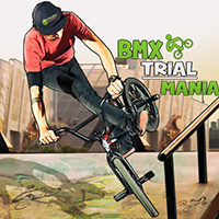 Free online html5 games - BMX Trial Mania game 