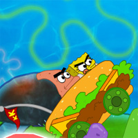 Free online html5 games - Spongebob Squarepants Bike Gamesseason game 