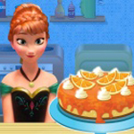 Free online html5 games - Anna cooking Cheese Cake game 