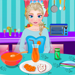 Free online html5 games - Elsa Bunny Snap Juice game 