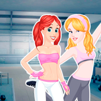 Free online html5 games - Princess Zumba Dancers game 