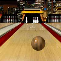Free online html5 games - Bowling Town game 