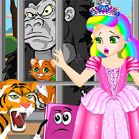 Free online html5 games - Princess Juliet Zoo Escape game 