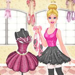 Free online html5 games - Barbie in Pink Shoes Designer game 