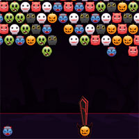 Free online html5 games - Bubble Hit Halloween game 
