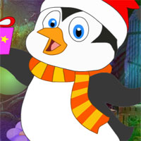 Free online html5 games - Surprised Penguin Escape game 