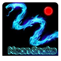 Free online html5 games - Neon snake game 