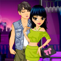 Free online html5 games - Dance Club Kissing game 