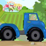 Free online html5 games - Pou Truck Delivery game 