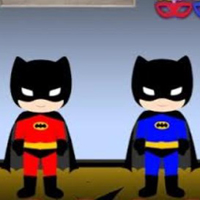 Free online html5 games - Find Batman Costume Kid game 
