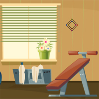 Free online html5 games - Home Gym Escape game 