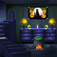 Free online html5 games - MirchiGames Find Spooky Treasure game 