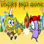 Free online html5 games - SpongeBob Burger Adventure game 