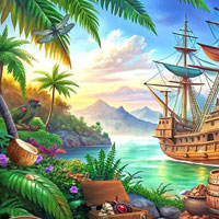 Free online html5 games - Enchanted Isle game 