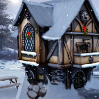 Free online html5 games - Ena The Frozen Sleigh-Stan Bug House Escape game 