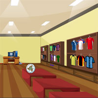Free online html5 games - Football Showroom Escape game 