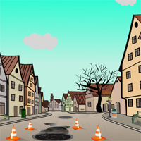 Free online html5 games - Drainage Street Escape game - Games2rule 