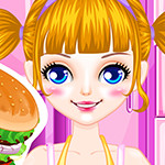 Free online html5 games - Burger and Fries game 