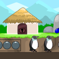 Free online html5 games - G2L Penguin Land Escape game 