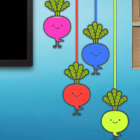 Free online html5 games - 8b Find Boy with Radish game 