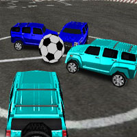 Free online html5 games - 4x4 Soccer game 