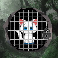 Free online html5 games - Bigescapegames Big White Kitty Escape game 