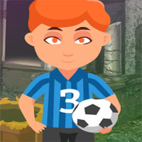 Free online html5 games - G4K Expert Soccer Player Escape  game 