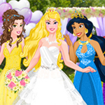 Free online html5 games - Disney Princess Bridesmaids game 