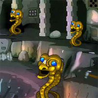 Free online html5 games - G4E Snake Temple Escape 02 game 