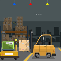 Free online html5 games - Restricted Warehouse Escape game 