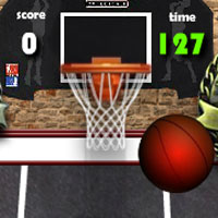 Free online html5 games - Cage Basketball Challenge game 