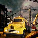 Free online html5 games - Construction City Cargo game 