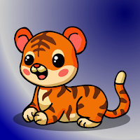 Free online html5 games - G2J Cute Tiger Cub Escape game - Games2rule 