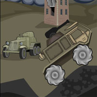 Free online html5 games - Trucks At War game 