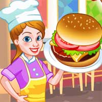 Free online html5 games - Burger Shop NeonGames game 