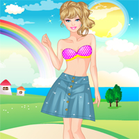 Free online html5 games - Barbie Lace Fashion game 