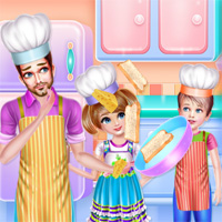 Free online html5 games - Daddy Cooking Time game 