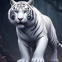 Free online html5 games - G4K White Tiger Escape game 