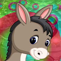 Free online html5 games - G4K Petty Donkey Rescue game 