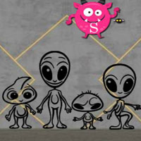 Free online html5 games - 8b Find the Green Alien game - Games2rule 