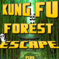 Free online html5 games - Kungfu Forest Escape game 
