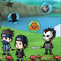 Free online html5 games - Naruto Shuriken Training game 