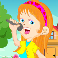 Free online html5 games - Games4King Young Singer Girl Rescue Escape game 