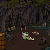 Free online html5 games - EscapeGamesDaily  Cave Bear Escape game 