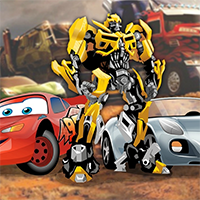 Free online html5 games - Cars VS Transformers game 