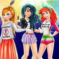 Free online html5 games - Princess Ex-Girlfriend Night Out game 