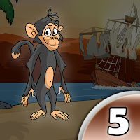 Free online html5 games - G2J Rescue The Baby Monkey Part5  game 