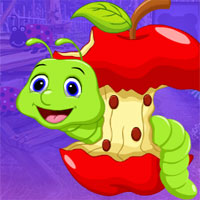 Free online html5 games - G4K Worm Escape From Apple  game 